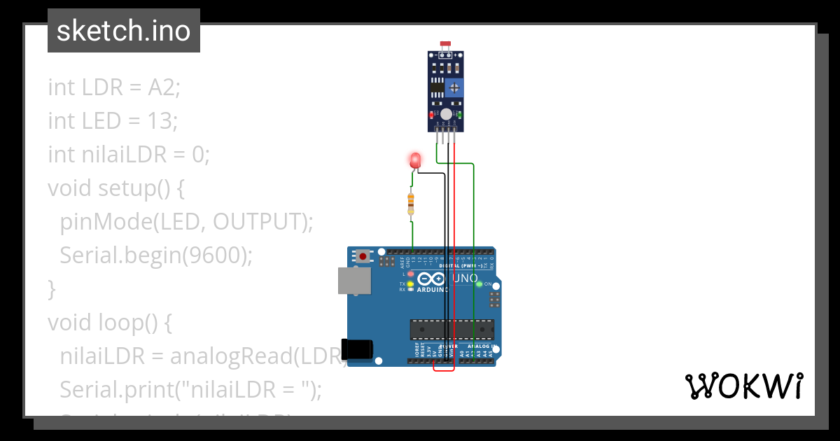 Ldr Wokwi Esp32 Stm32 Arduino Simulator 8937