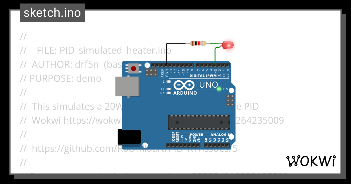 PID_RT_Simulation - Wokwi ESP32, STM32, Arduino Simulator