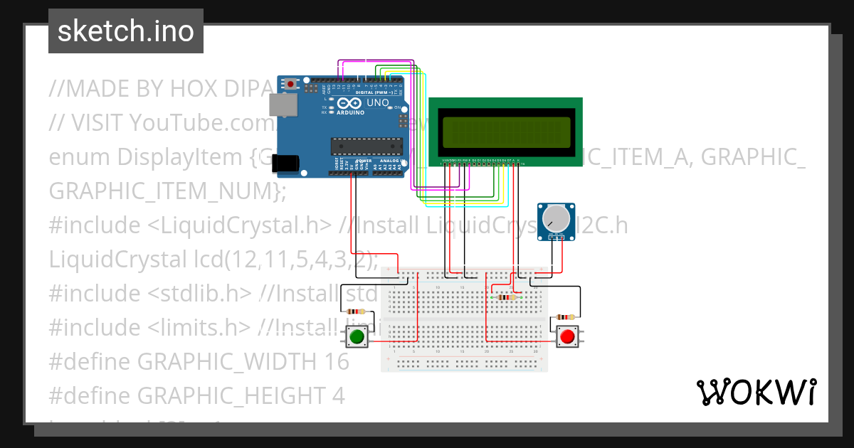 Sneak game - Wokwi Arduino and ESP32 Simulator