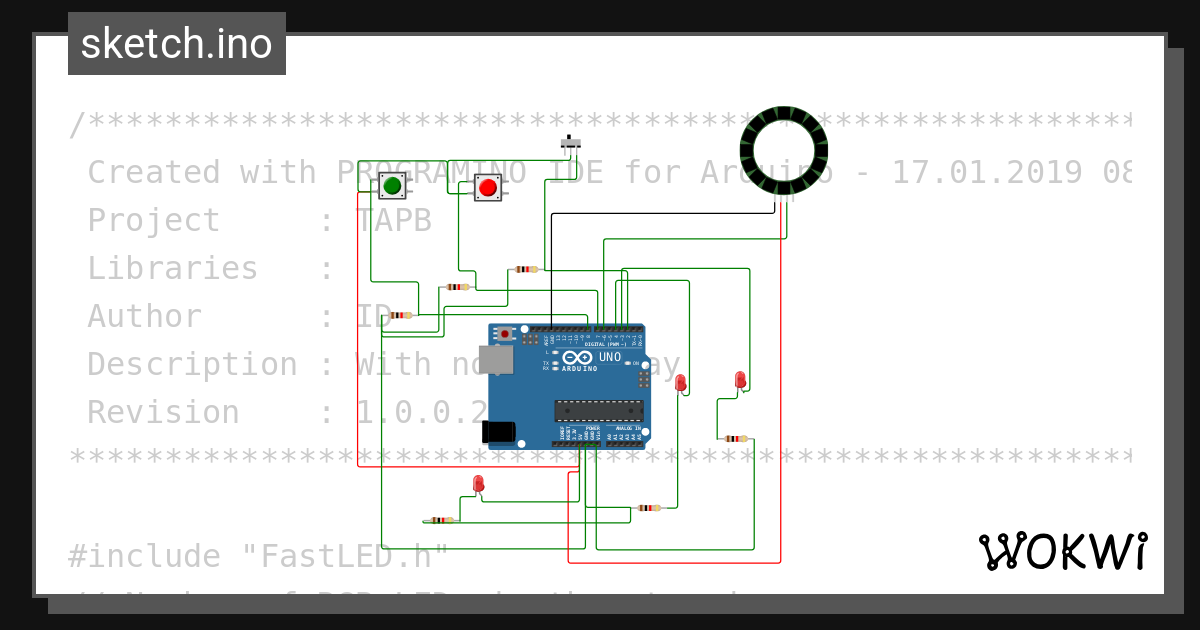 Tapb withdelay wokwi esp32 stm32 arduino simulator