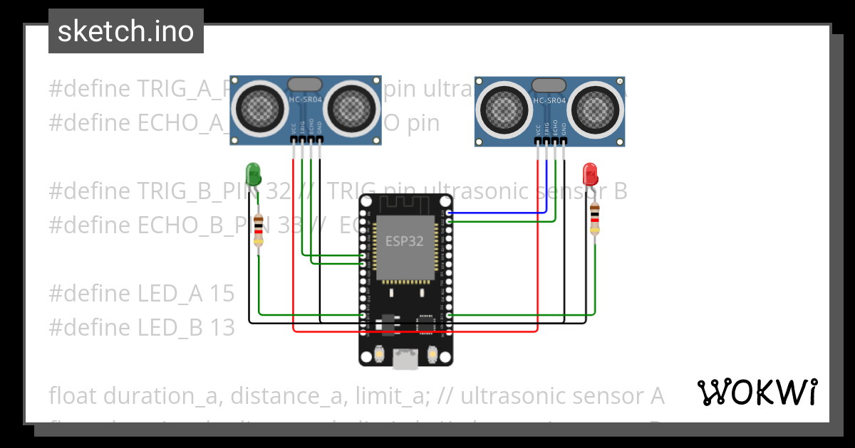 Esp32 Ultrasonic Sensor Wokwi Esp32 Stm32 Arduino Simulator 9425