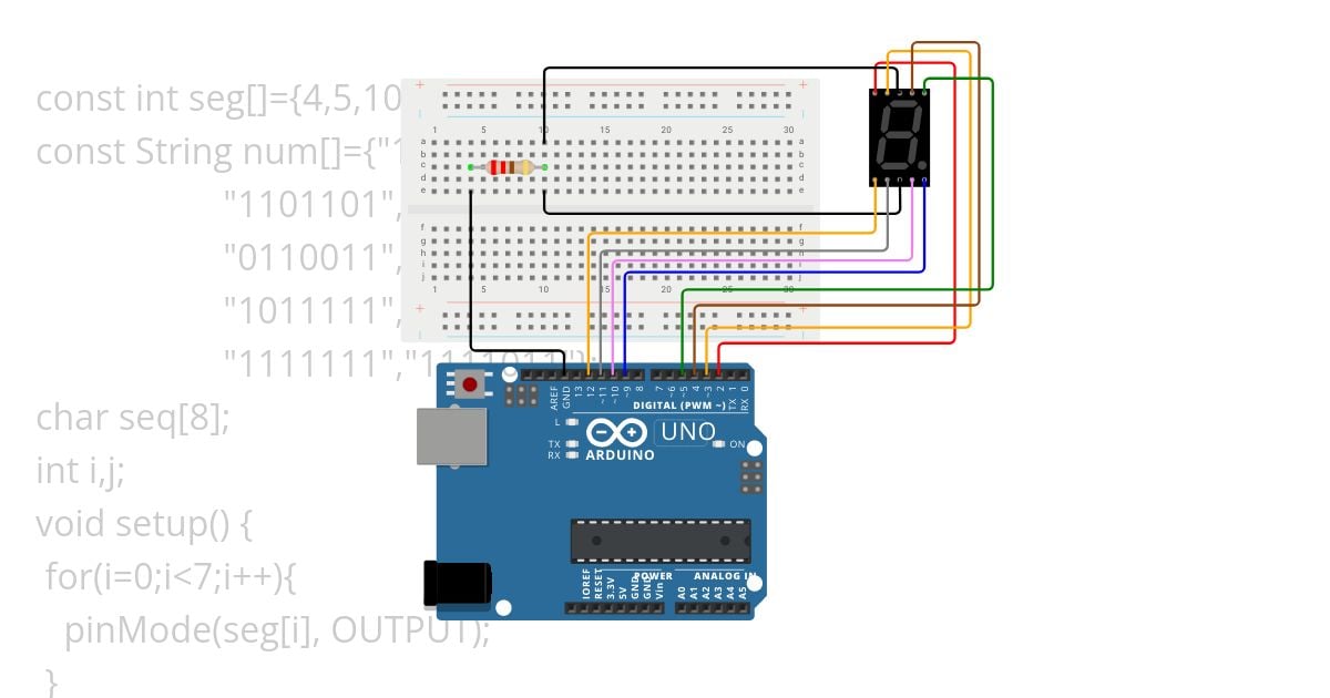 7seg-CC simulation