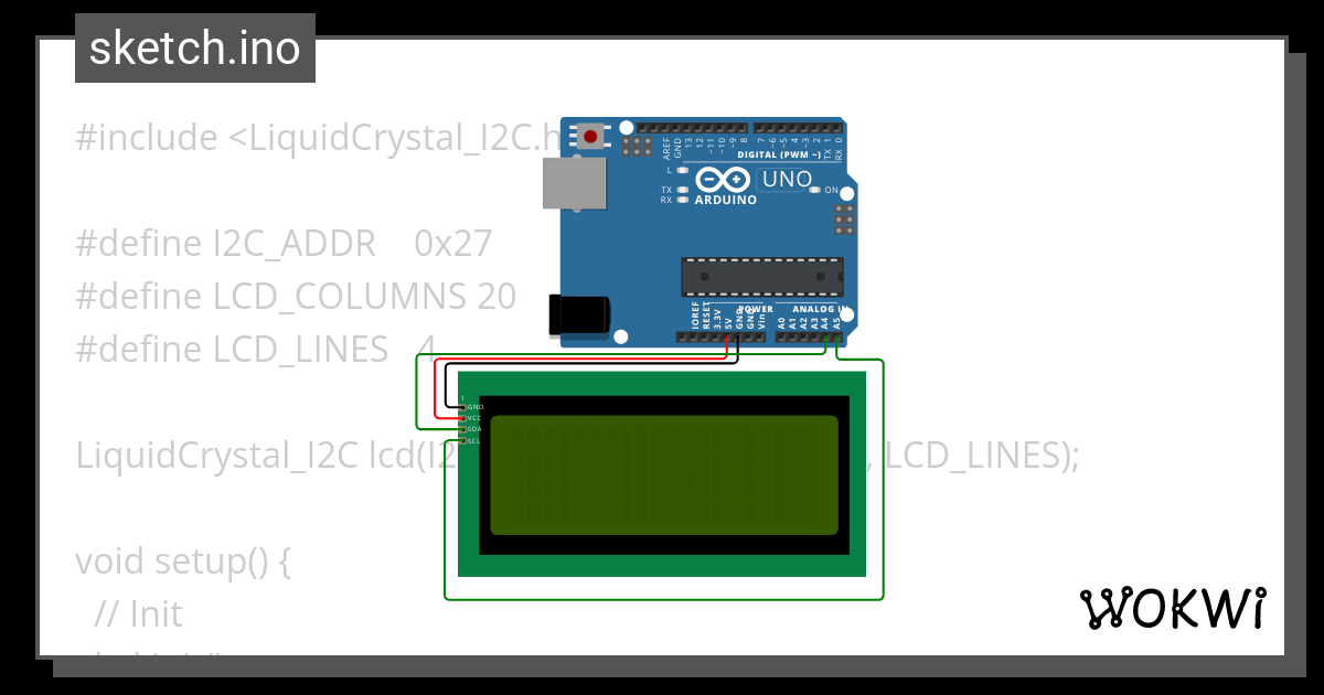 Display Name - Wokwi Arduino and ESP32 Simulator