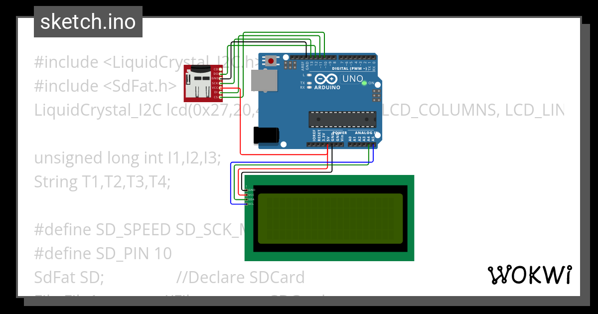 SdFat.h_ListAllFiles - Wokwi ESP32, STM32, Arduino Simulator