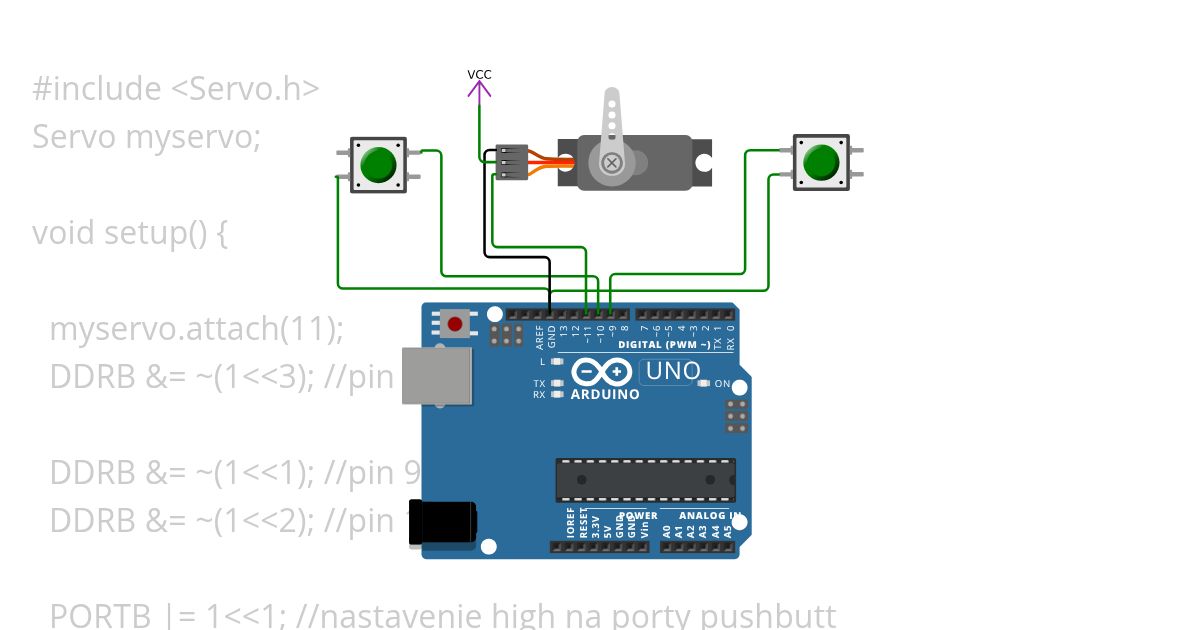 servo register simulation