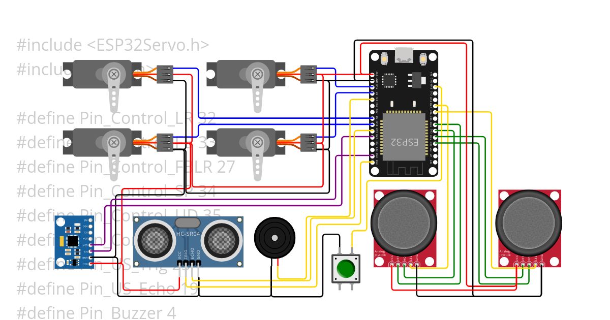 ESP32 Servo Interrupt simulation