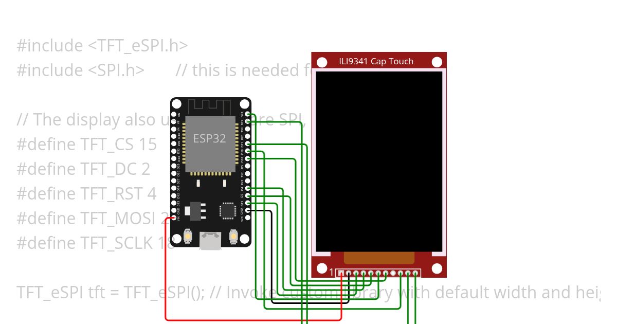 ESP32-Display simulation