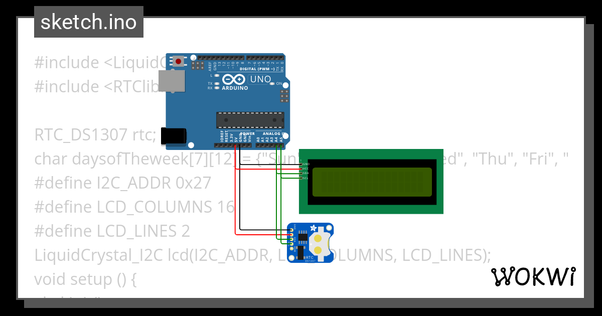 projeck_rtc.ino - Wokwi ESP32, STM32, Arduino Simulator