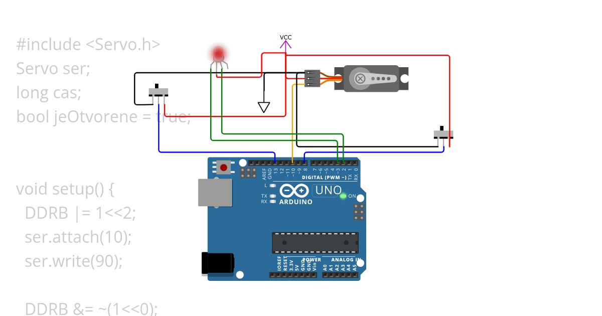 servo_zeleznica simulation