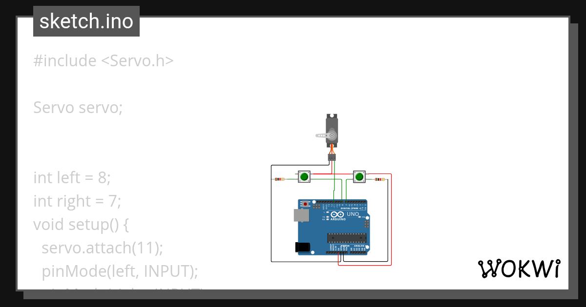 servo Copy Wokwi ESP32, STM32, Arduino Simulator