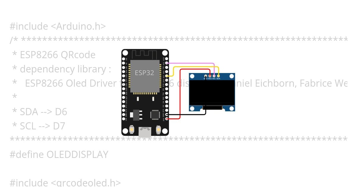 esp32_ssd1306 simulation