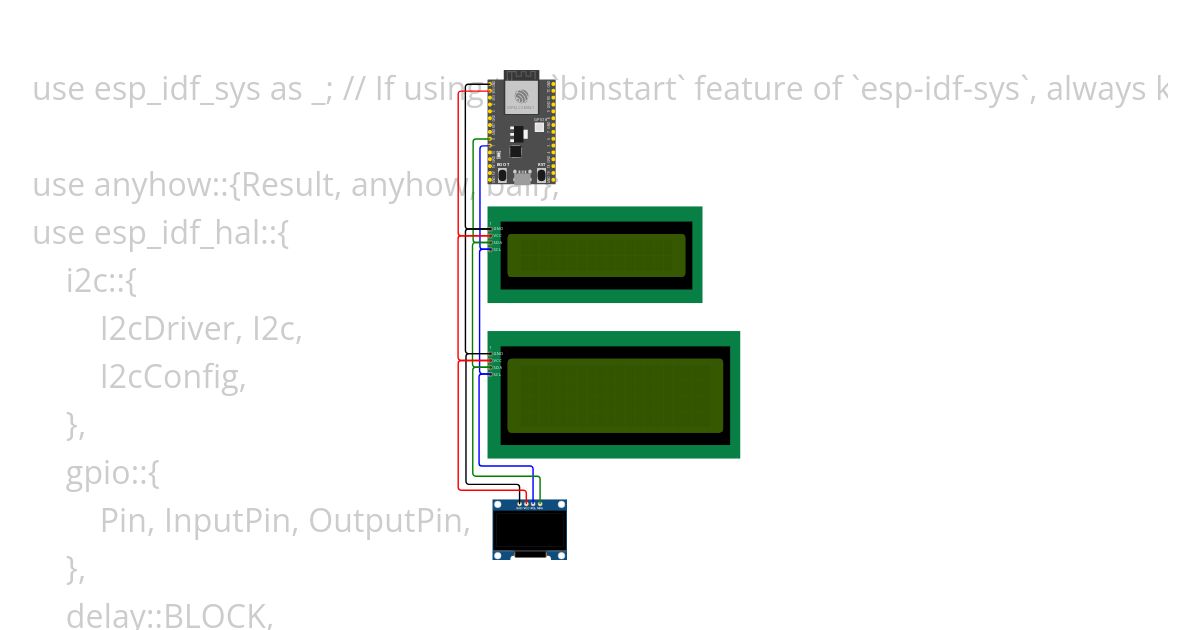 esp32-lcd-iic simulation