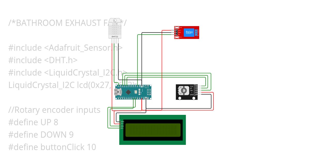 Bathroom Exhaust Fan simulation