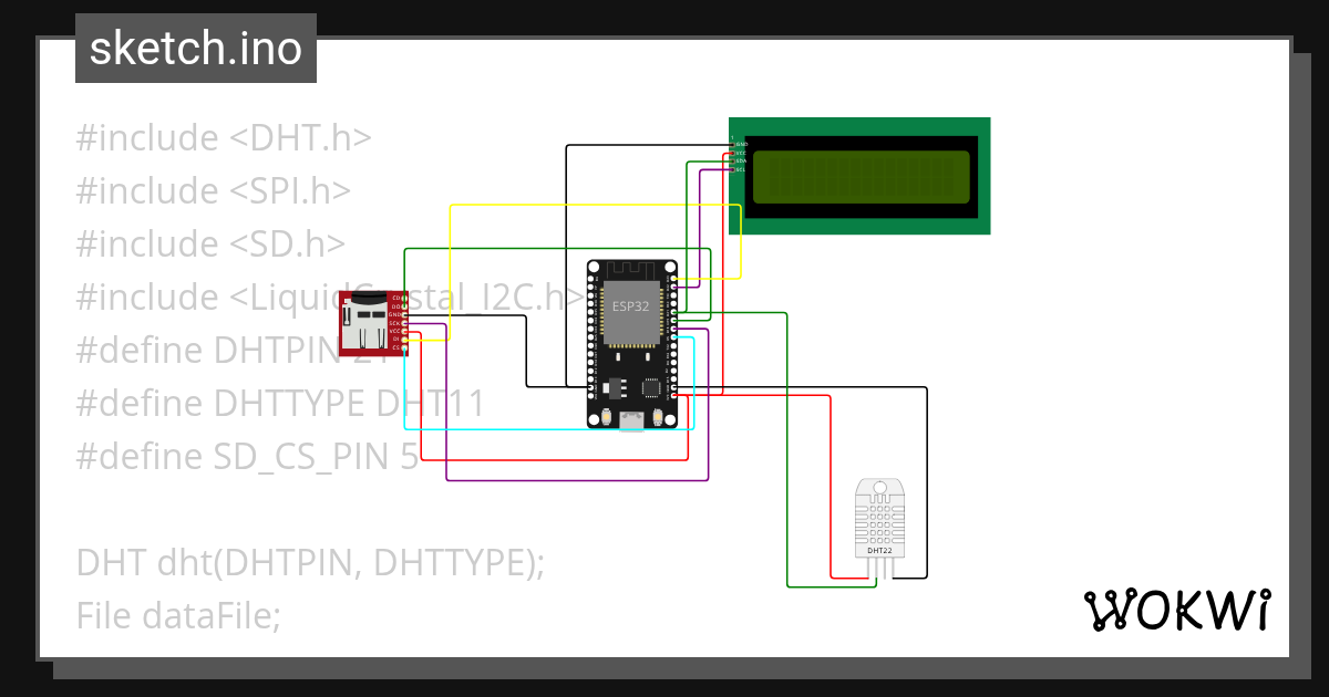 LCD - Wokwi ESP32, STM32, Arduino Simulator