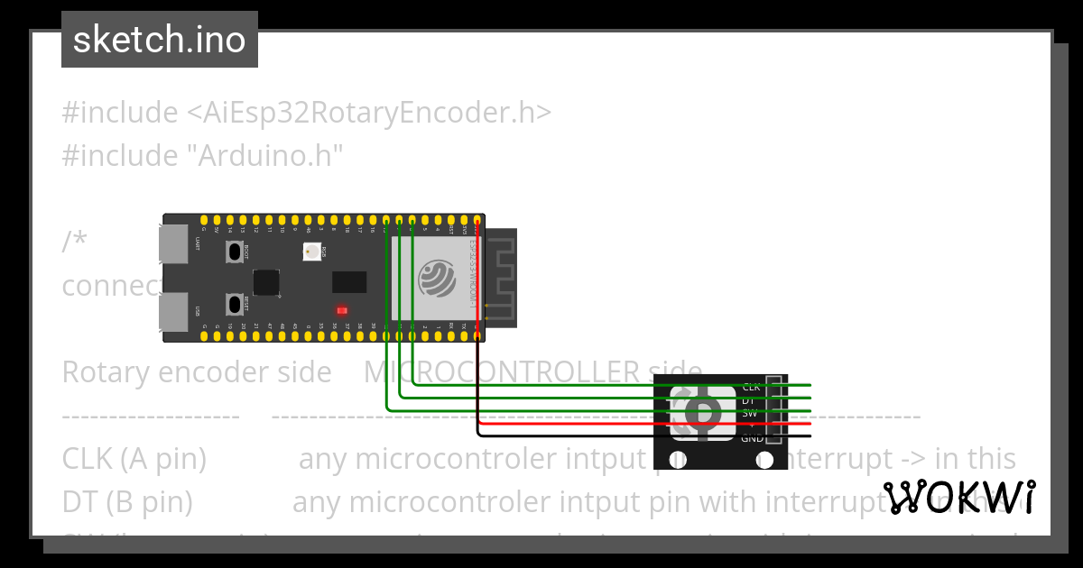 Esp32 Rotary Encoder Example Wokwi Esp32 Stm32 Arduino Nbkomputer 6783