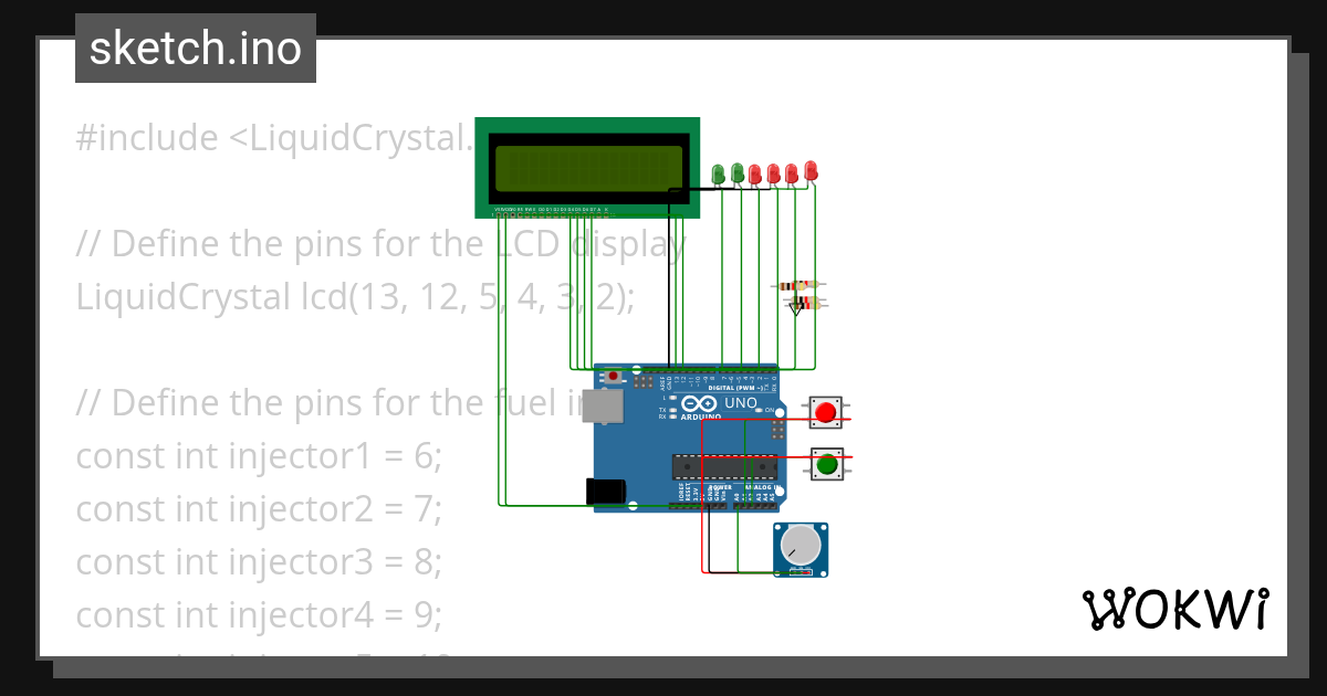 Injection - Wokwi ESP32, STM32, Arduino Simulator