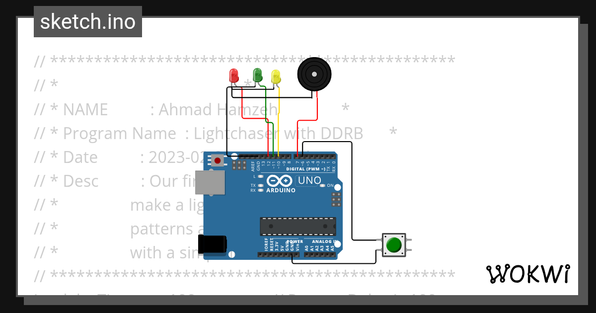 Simplified Code - Wokwi Arduino and ESP32 Simulator