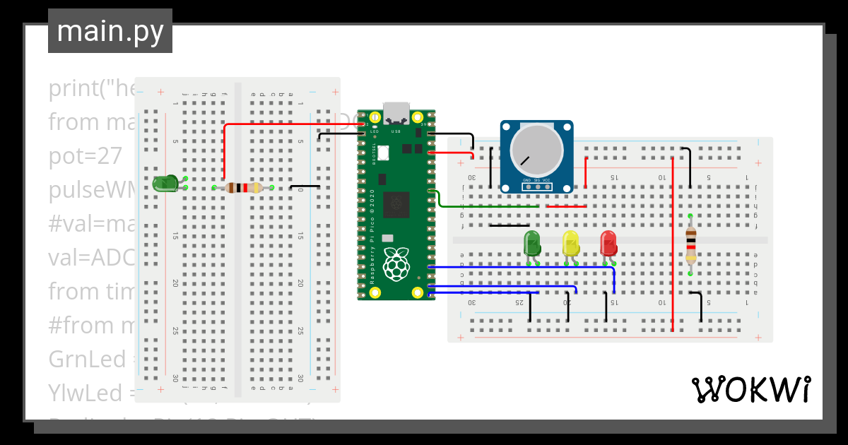 Adc Pot Wokwi Esp32 Stm32 Arduino Simulator 