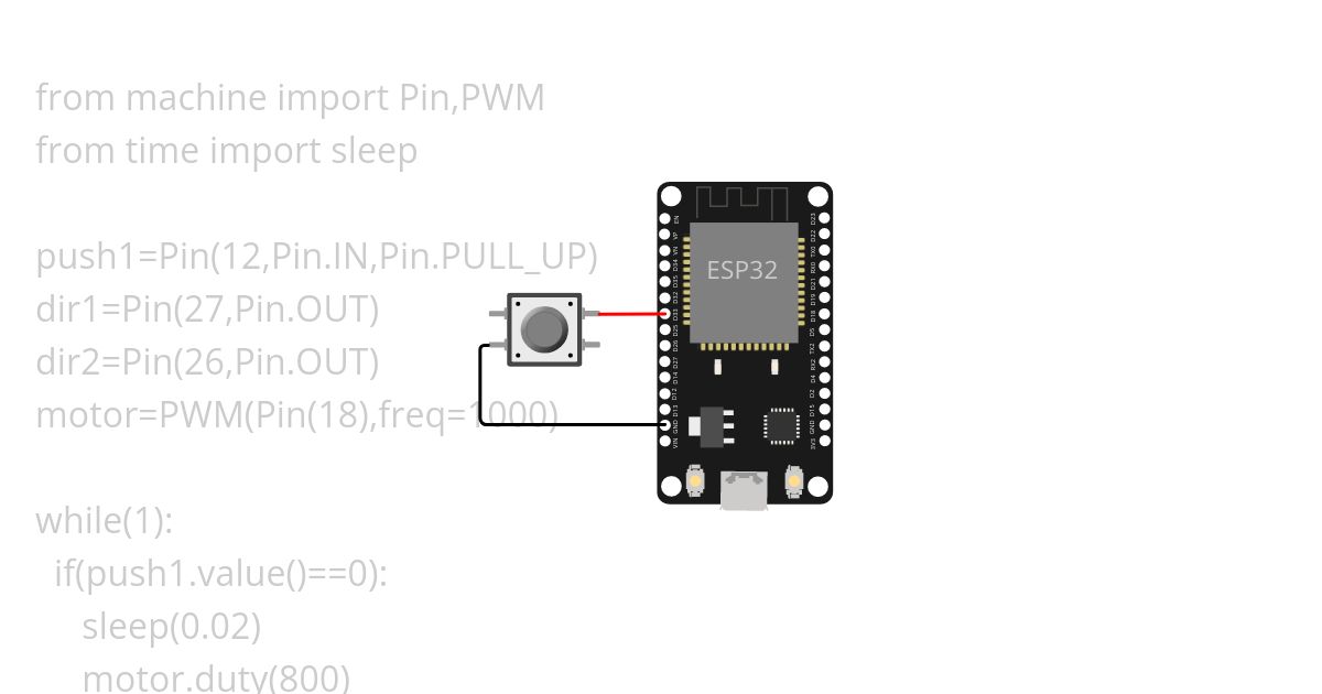 CONTROL DE MOTOR PWM simulation