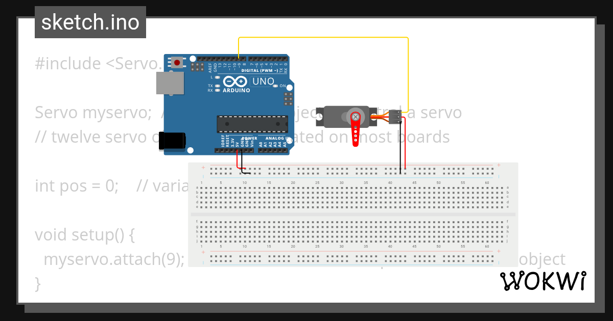 servo - Wokwi ESP32, STM32, Arduino Simulator