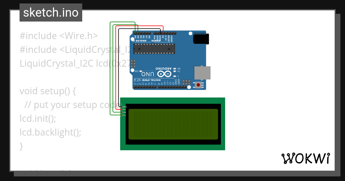 lcd - Wokwi ESP32, STM32, Arduino Simulator