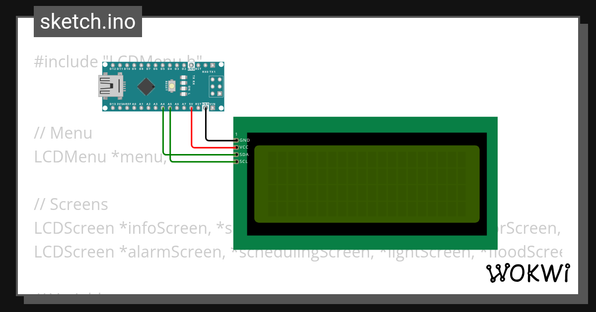 Menu - Wokwi ESP32, STM32, Arduino Simulator
