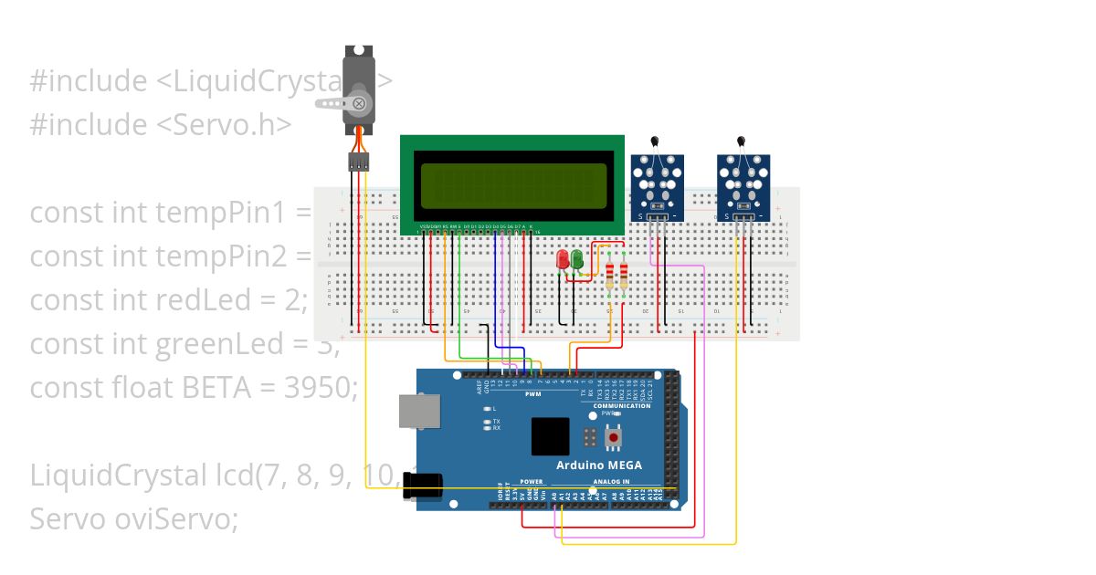 TemperatureReader simulation