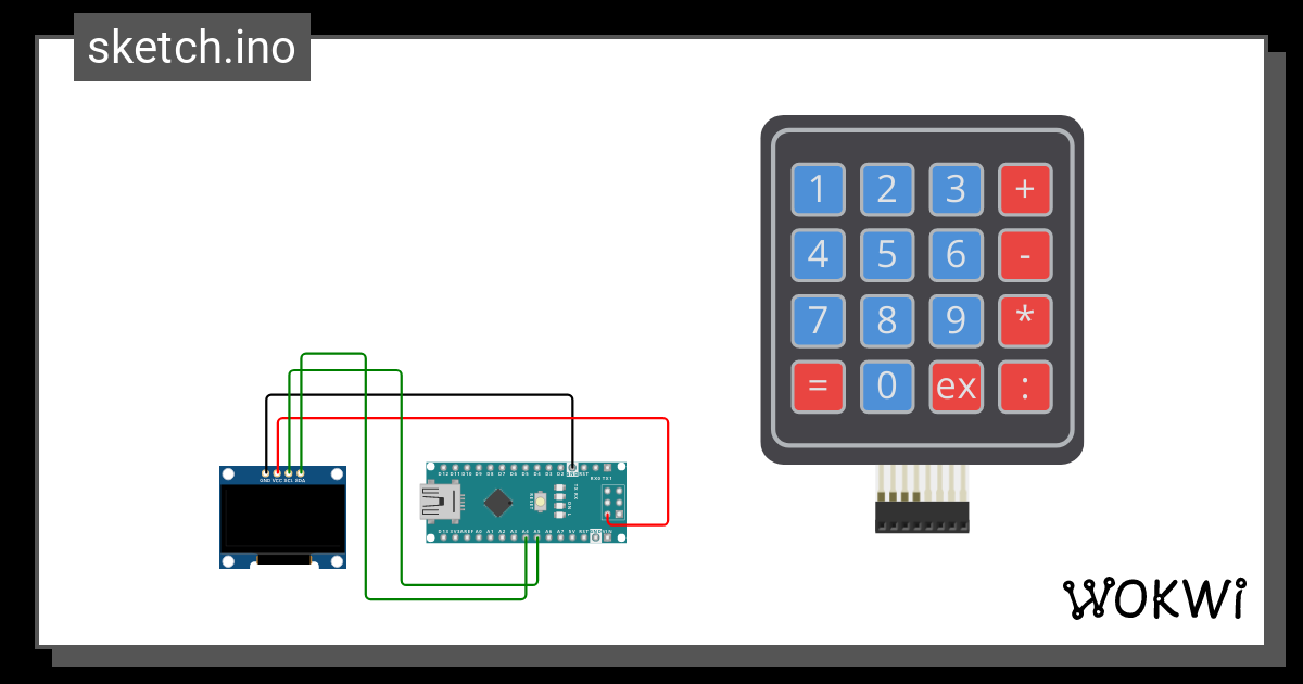 calc - Wokwi ESP32, STM32, Arduino Simulator