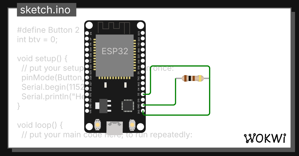 Test wokwi esp32 stm32 arduino simulator