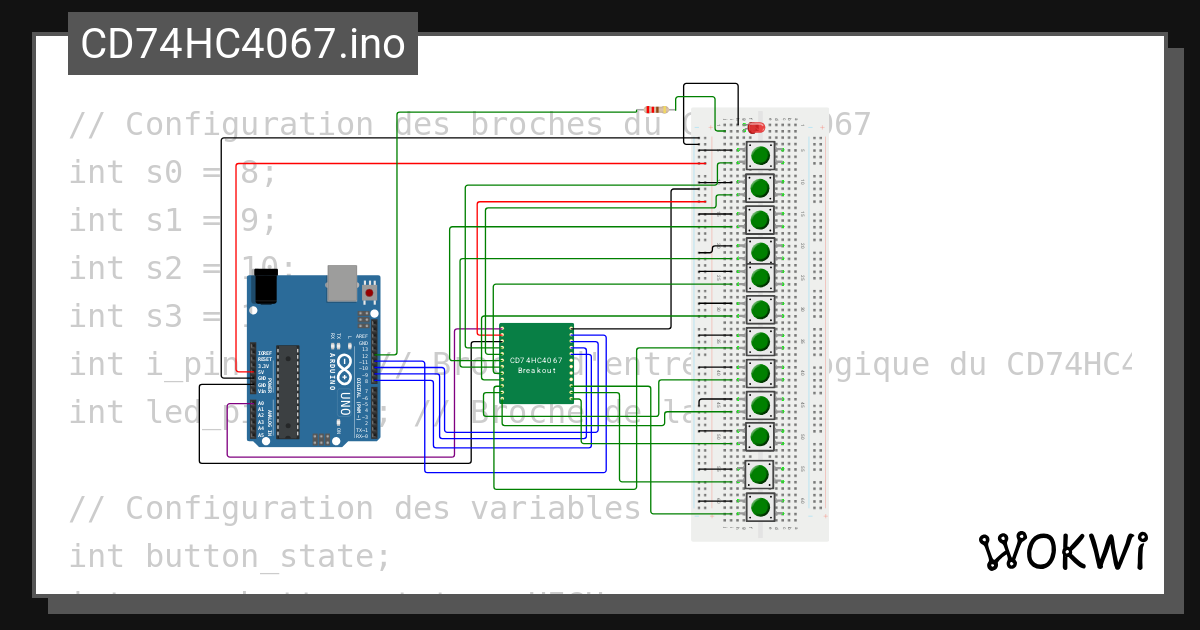 Multiplexage copy wokwi esp32 stm32 arduino simulator