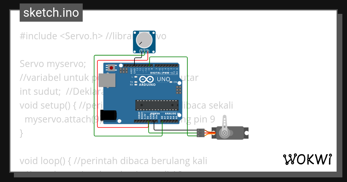 Servo - Wokwi ESP32, STM32, Arduino Simulator