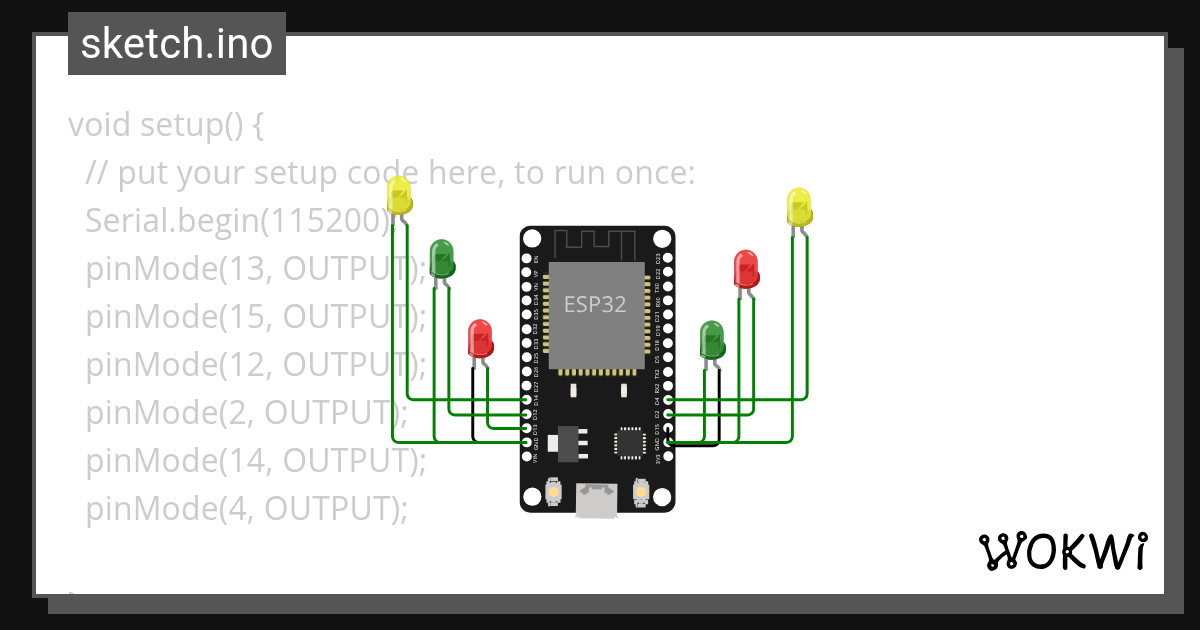light - Wokwi Arduino and ESP32 Simulator