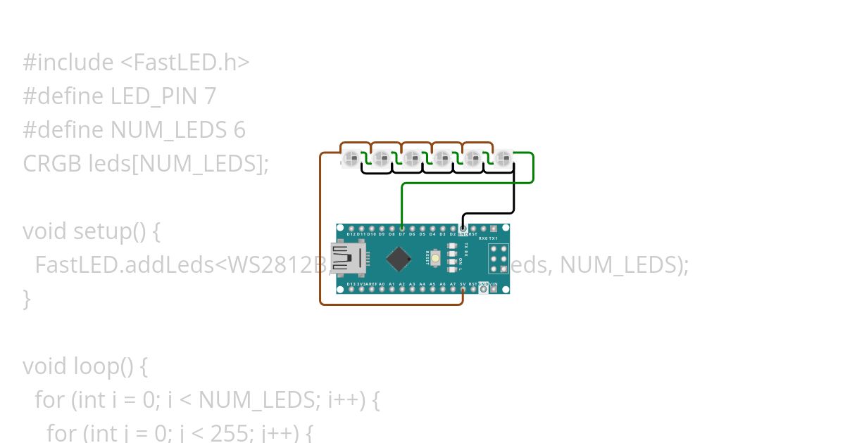 NeoPixel test simulation