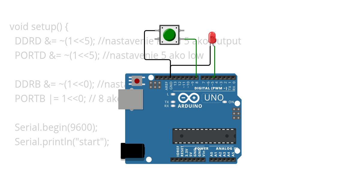 registre led simulation