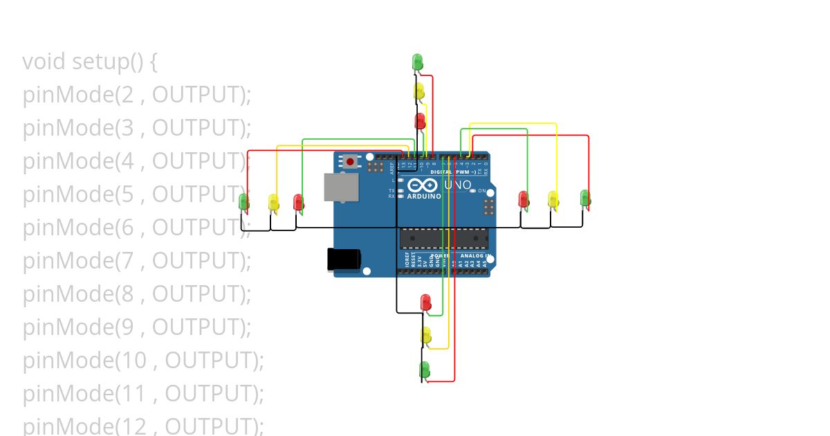 led Copy simulation