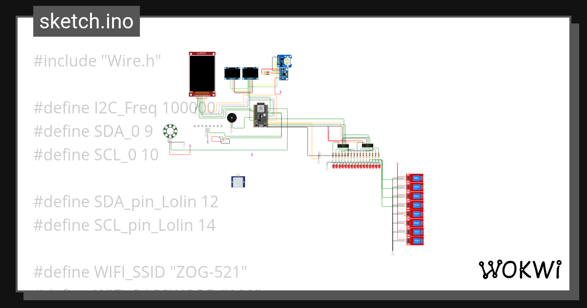 vESP32-C3_Prototype3 - Wokwi ESP32, STM32, Arduino Simulator