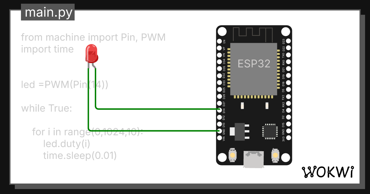 Wokwi online esp32 stm32 arduino simulator
