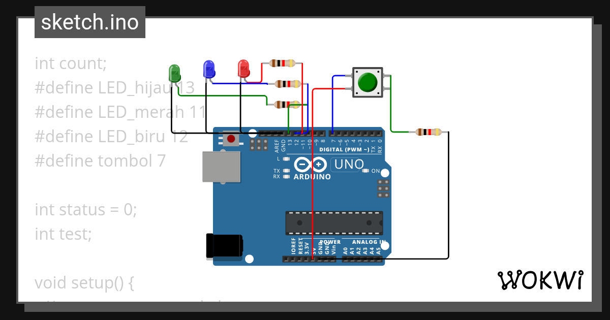 arduiono_UNO - Wokwi ESP32, STM32, Arduino Simulator