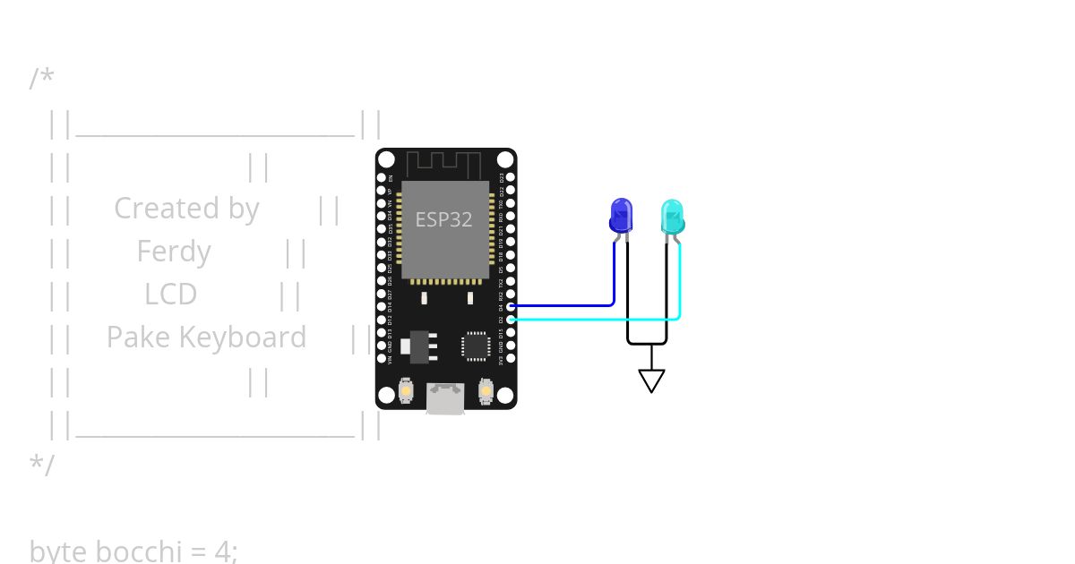 Menyalakan lampu pake keyboard simulation