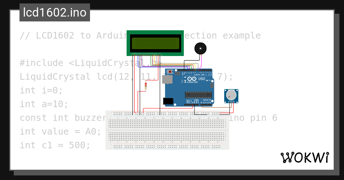 Lcd,Prototype ;) - Wokwi Arduino and ESP32 Simulator
