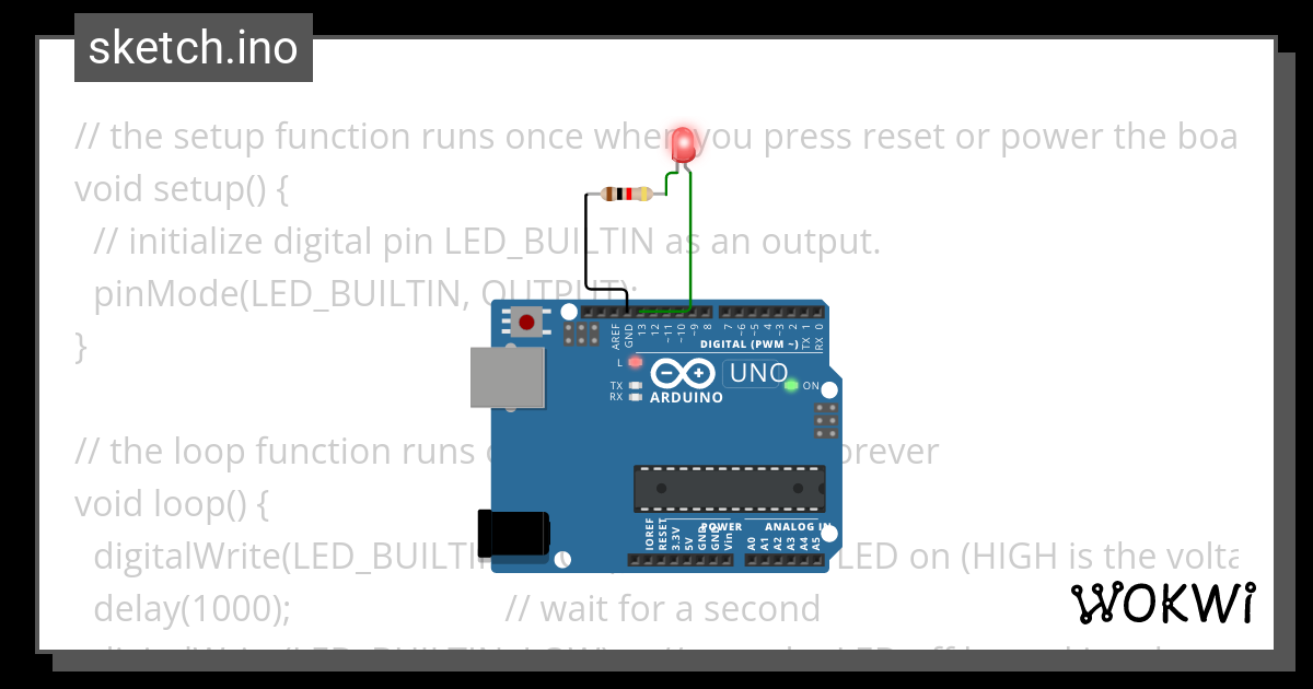 blick - Wokwi ESP32, STM32, Arduino Simulator