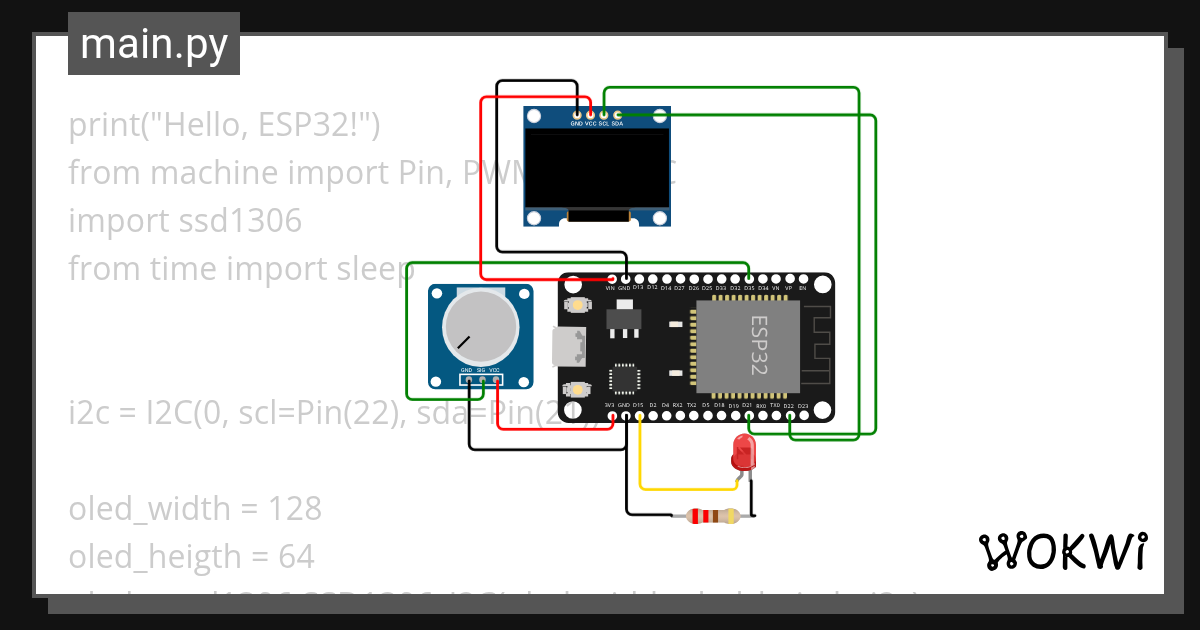 DIMER - Wokwi ESP32, STM32, Arduino Simulator