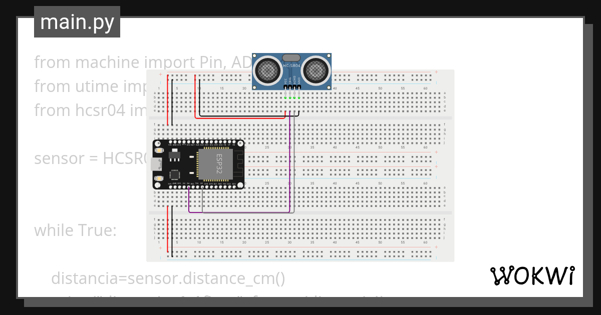 SENSOR - Wokwi ESP32, STM32, Arduino Simulator