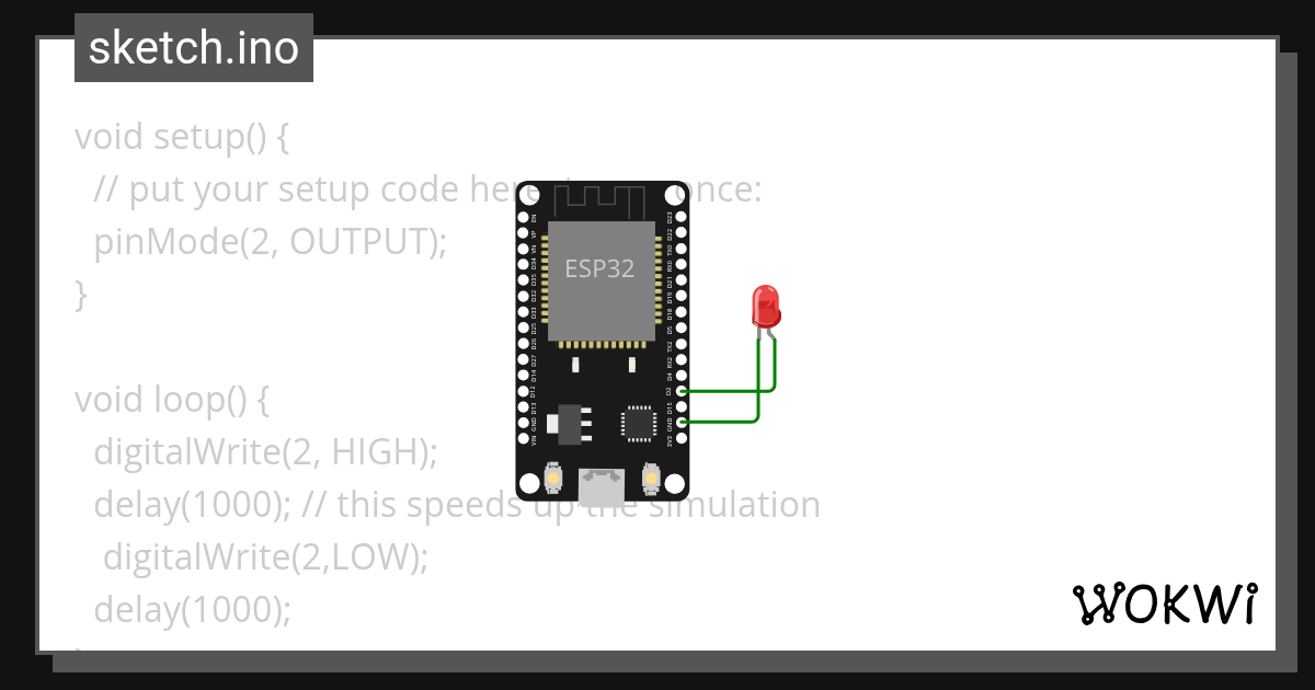 Wokwi - Online ESP32, STM32, Arduino Simulator