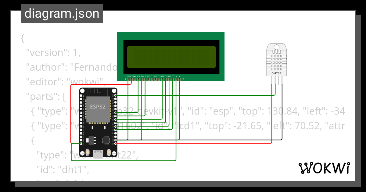 Esp32 Dht11 Wokwi Esp32 Stm32 Arduino Simulator 