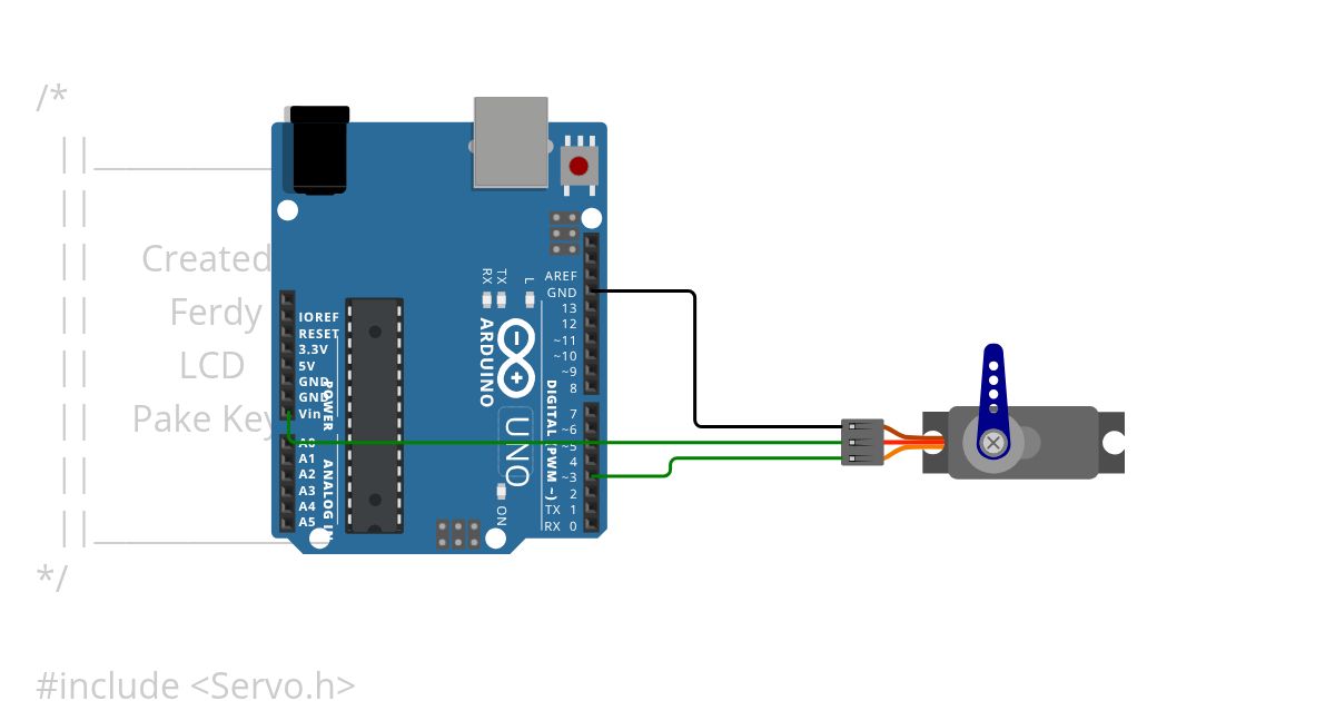 Servo Project simulation