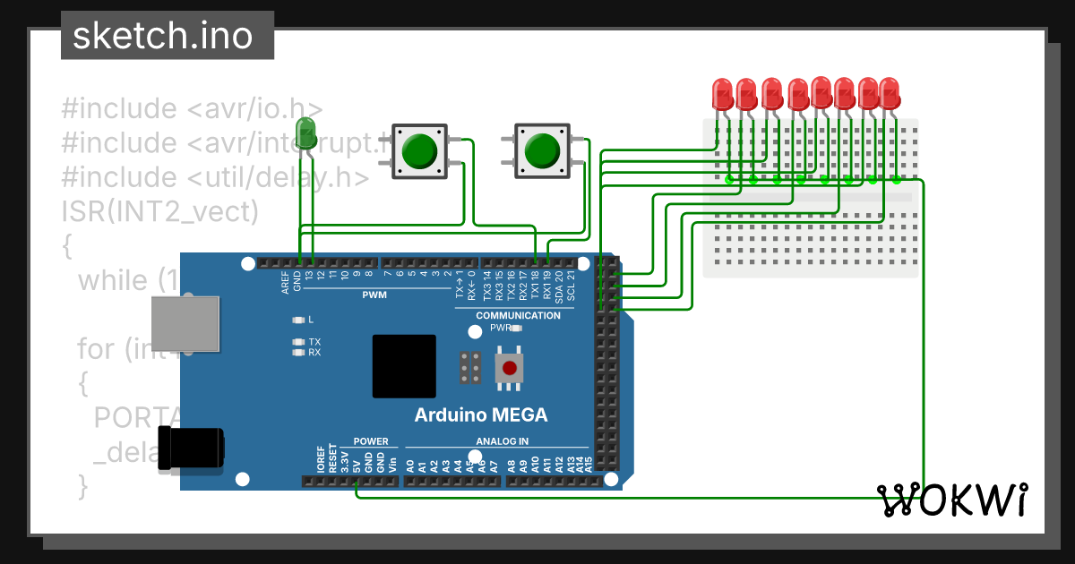 Wokwi - Online ESP32, STM32, Arduino Simulator