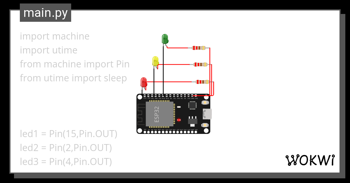 Semaforo Wokwi Esp Stm Arduino Simulator