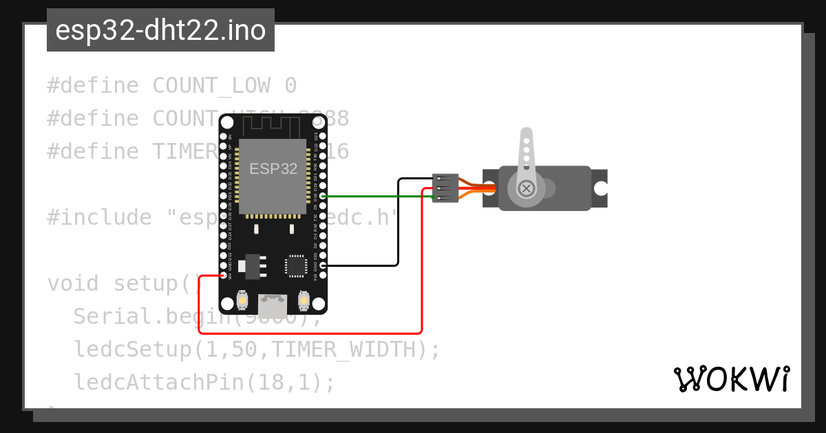Esp32 dht22 ino copy wokwi esp32 stm32 arduino simulator