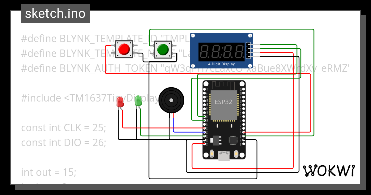 Latihan Segment Counter Up Down Wokwi Arduino And Esp 1238